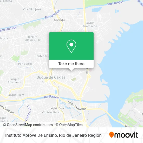 Instituto Aprove De Ensino map