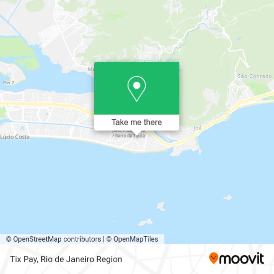 Tix Pay map