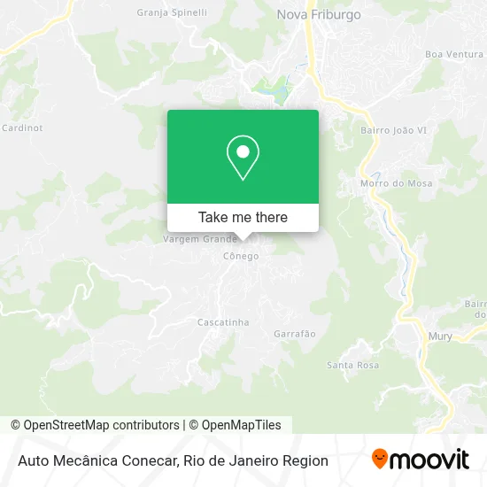 Auto Mecânica Conecar map