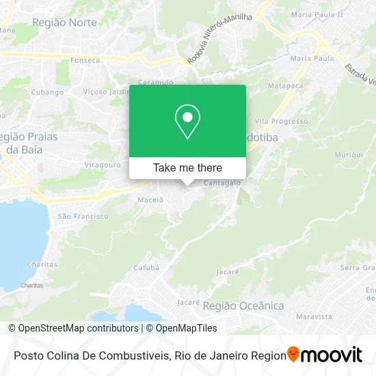 Posto Colina De Combustiveis map