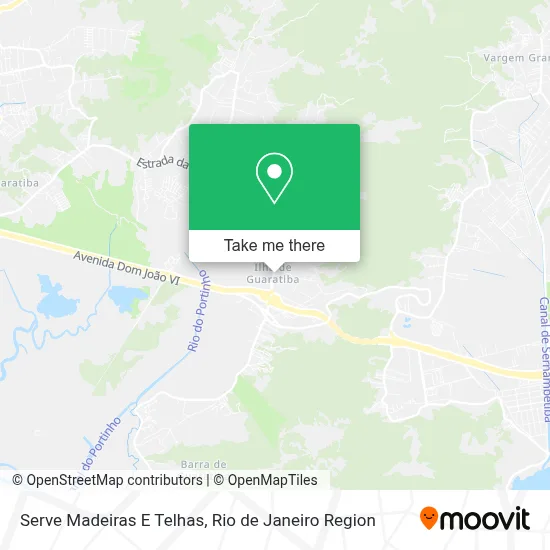 Serve Madeiras E Telhas map