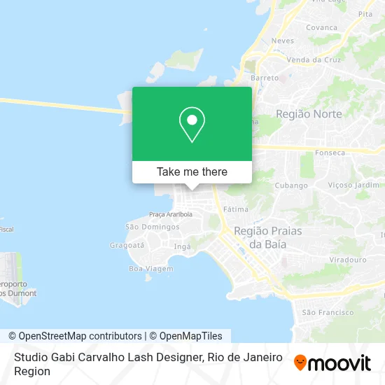 Studio Gabi Carvalho Lash Designer map