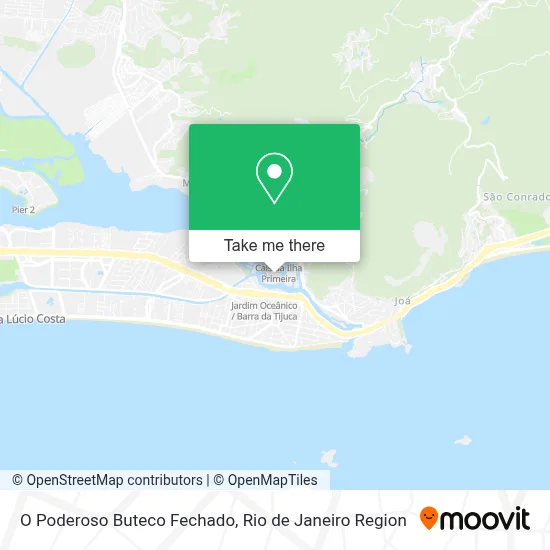 O Poderoso Buteco Fechado map