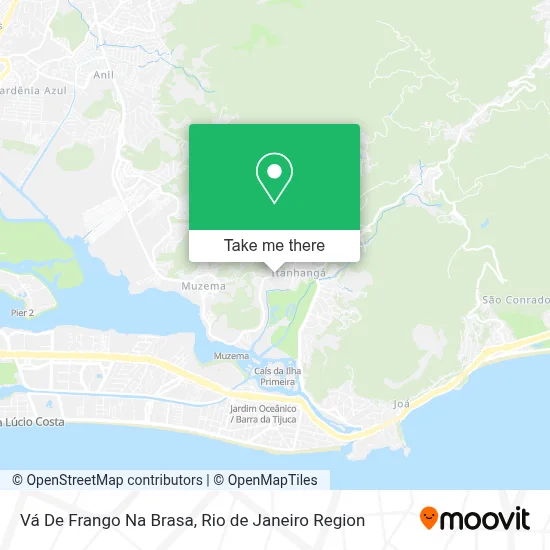 Vá De Frango Na Brasa map