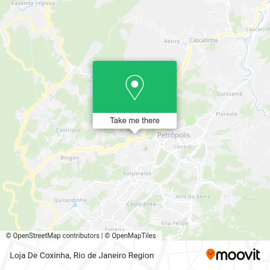 Loja De Coxinha map