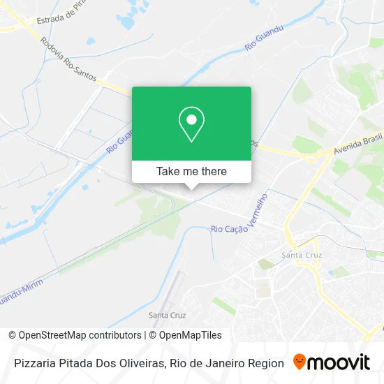 Pizzaria Pitada Dos Oliveiras map