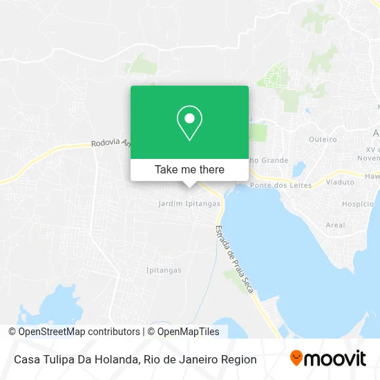 Casa Tulipa Da Holanda map