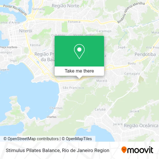 Stimulus Pilates Balance map