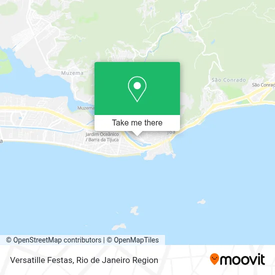 Versatille Festas map