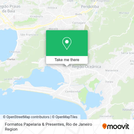 Formatos Papelaria & Presentes map