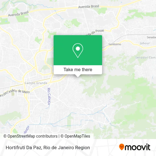 Hortifruti Da Paz map