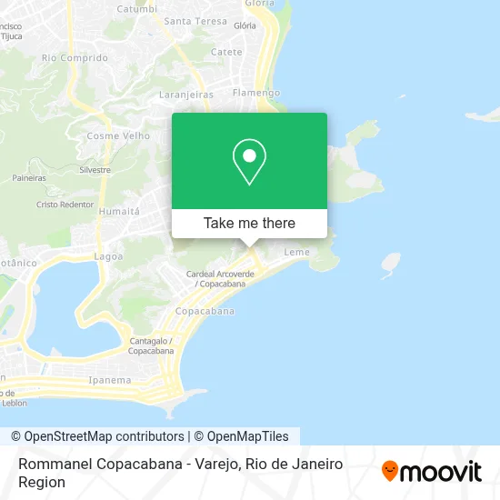Rommanel Copacabana - Varejo map