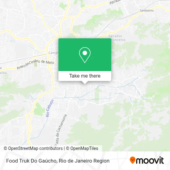 Food Truk Do Gaúcho map