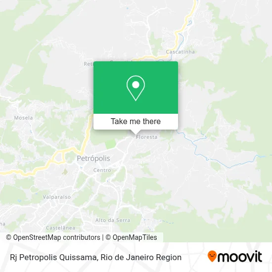 Rj Petropolis Quissama map