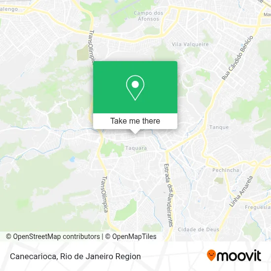 Canecarioca map