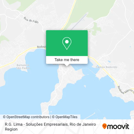 R.G. Lima - Soluções Empresariais map