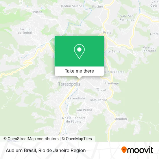 Audium Brasil map