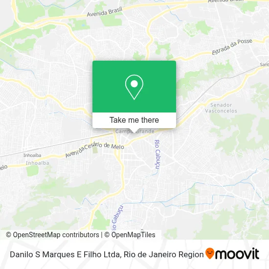 Danilo S Marques E Filho Ltda map