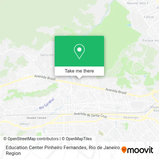 Education Center Pinheiro Fernandes map