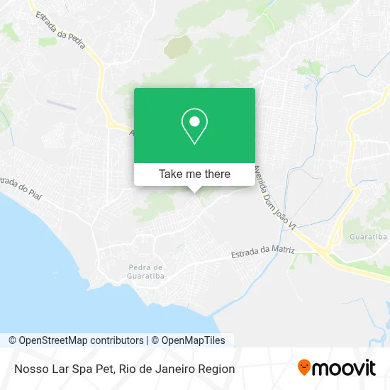 Nosso Lar Spa Pet map