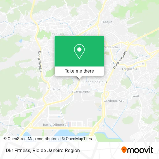Dkr Fitness map