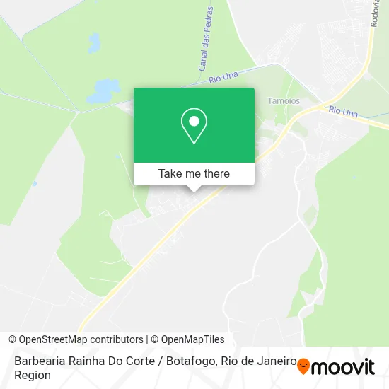 Barbearia Rainha Do Corte / Botafogo map