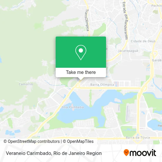 Veraneio Carimbado map
