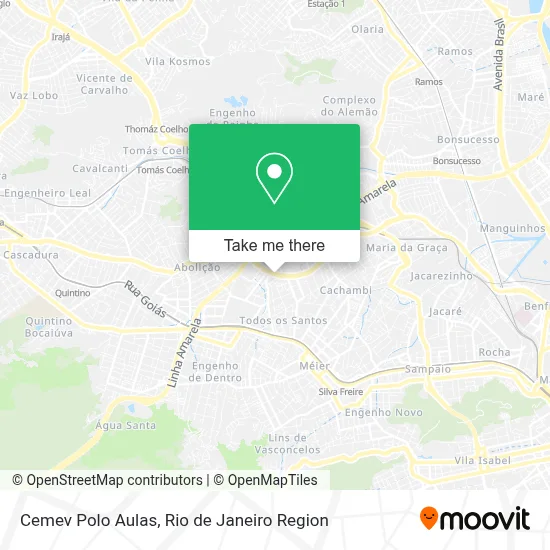 Cemev Polo Aulas map