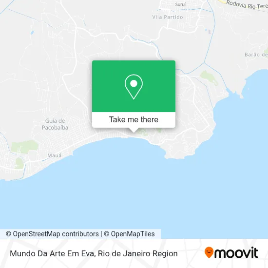 Mundo Da Arte Em Eva map