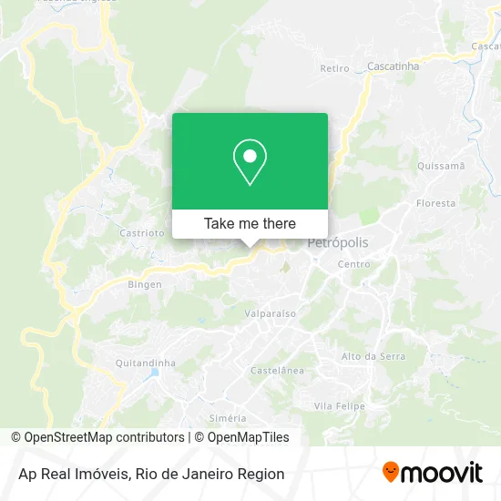 Ap Real Imóveis map