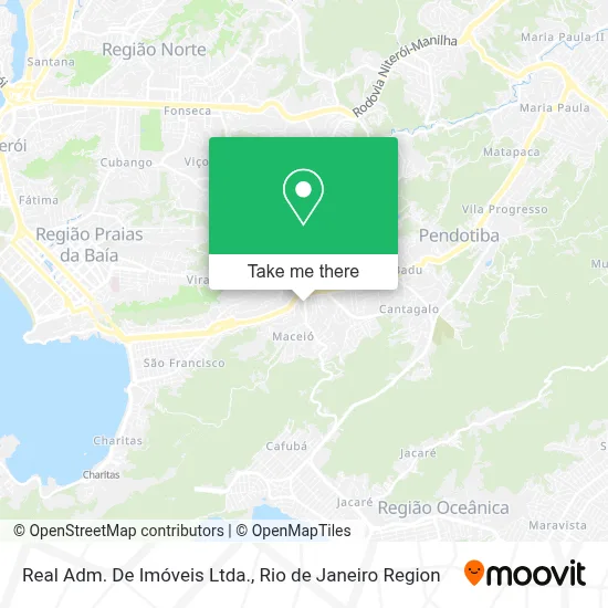 Real Adm. De Imóveis Ltda. map