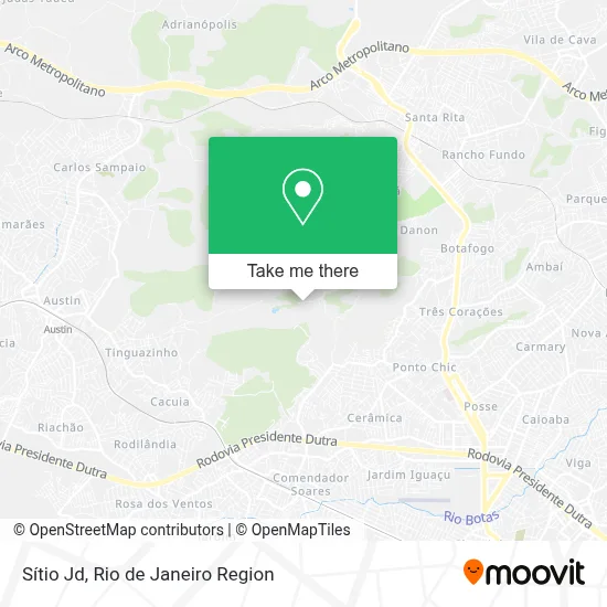 Sítio Jd map