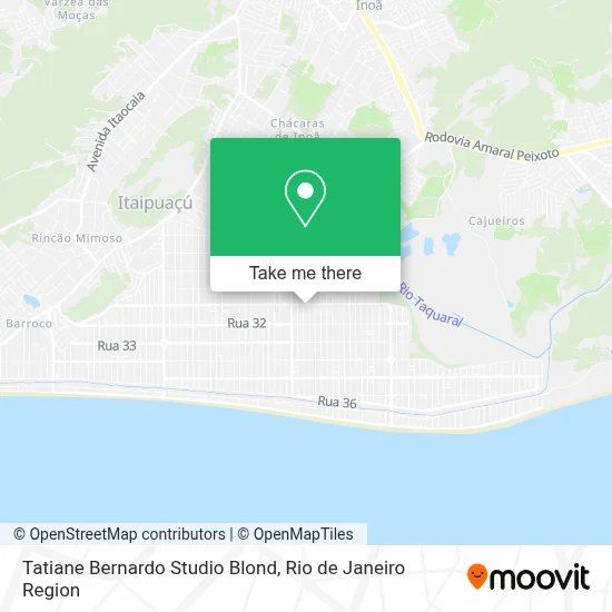 Tatiane Bernardo Studio Blond map