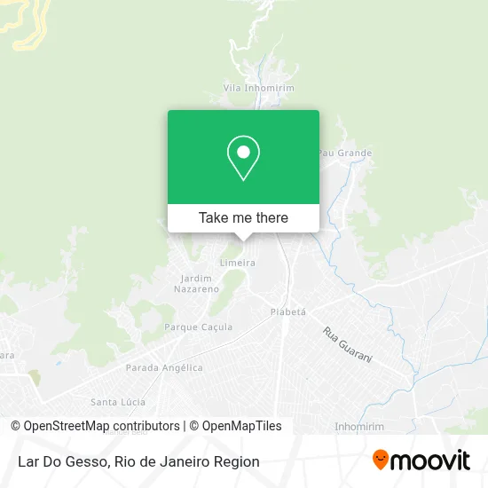 Lar Do Gesso map