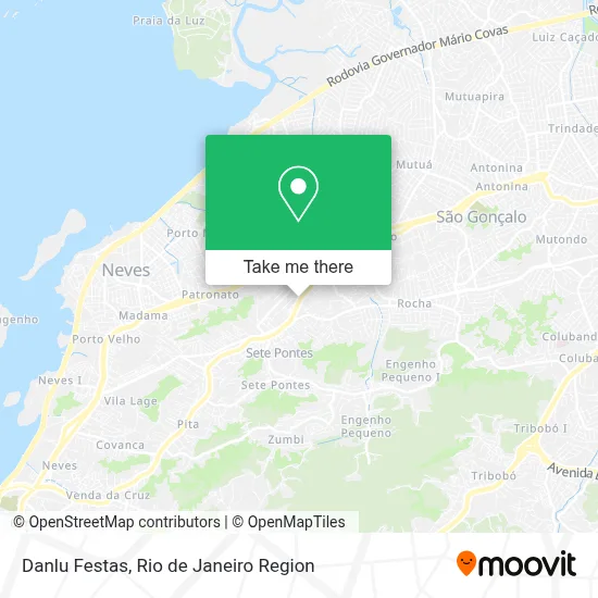 Danlu Festas map