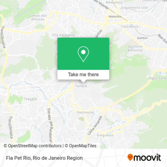 Fla Pet Rio map