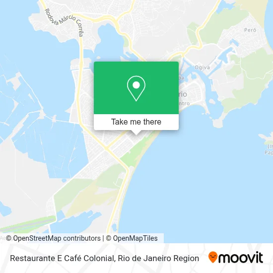 Restaurante E Café Colonial map