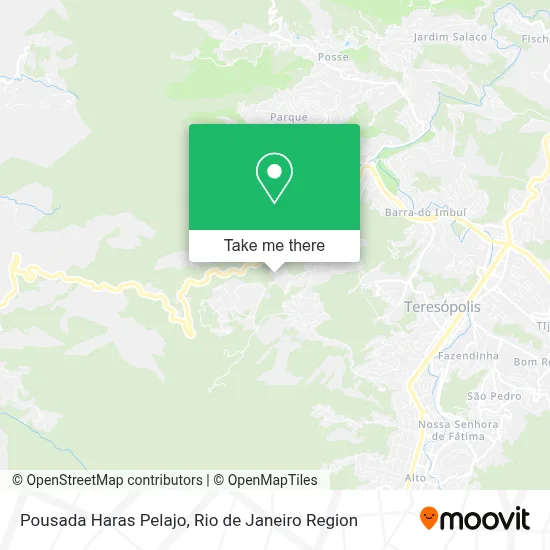 Pousada Haras Pelajo map
