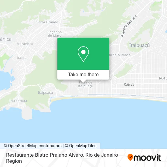 Restaurante Bistro Praiano Alvaro map