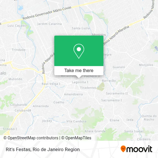 Rit's Festas map