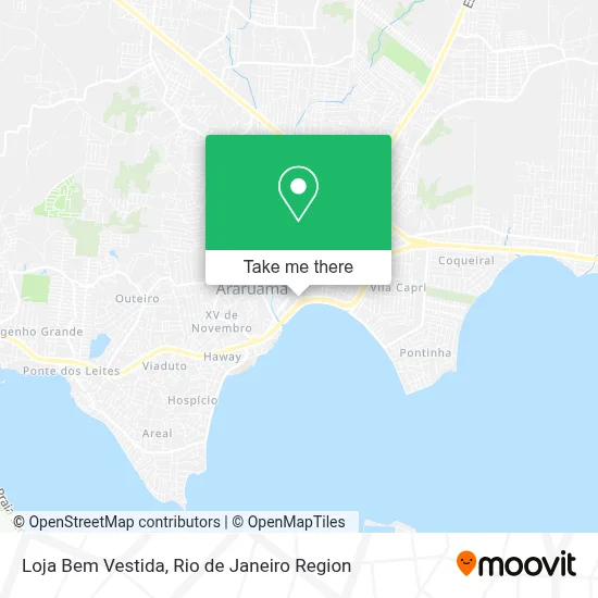 Loja Bem Vestida map