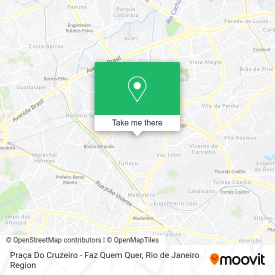 Praça Do Cruzeiro - Faz Quem Quer map