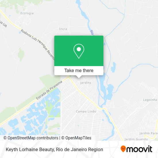 Keyth Lorhaine Beauty map