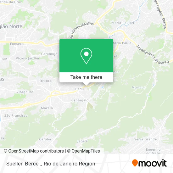 Suellen Bercê . map