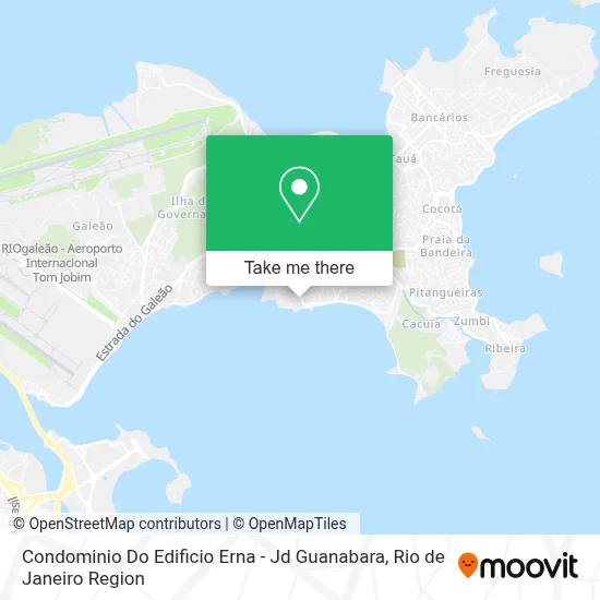 Condominio Do Edificio Erna - Jd Guanabara map