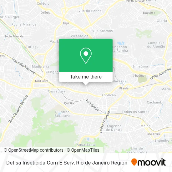 Detisa Inseticida Com E Serv map
