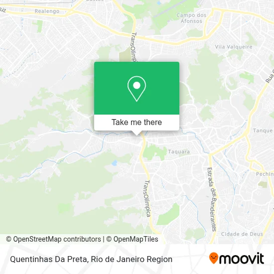Quentinhas Da Preta map