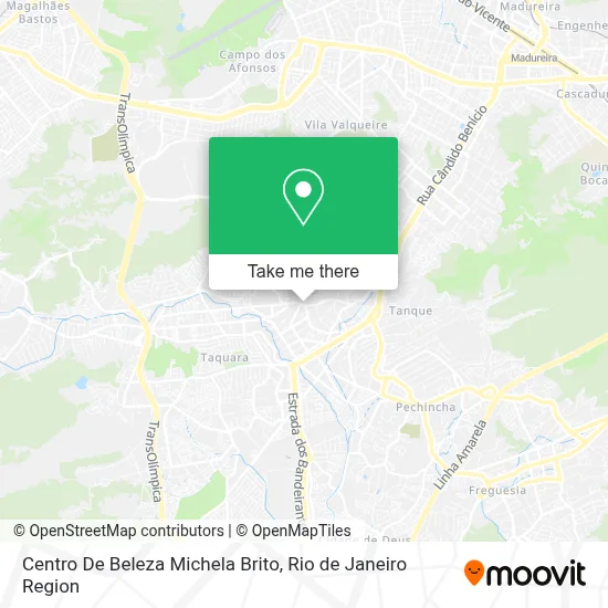 Centro De Beleza  Michela Brito map