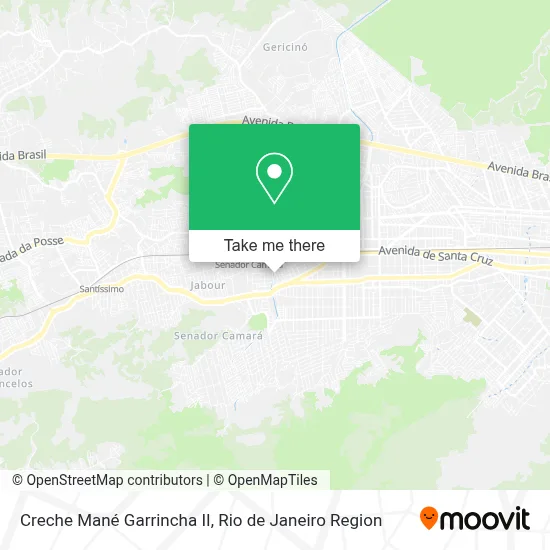 Creche Mané Garrincha II map
