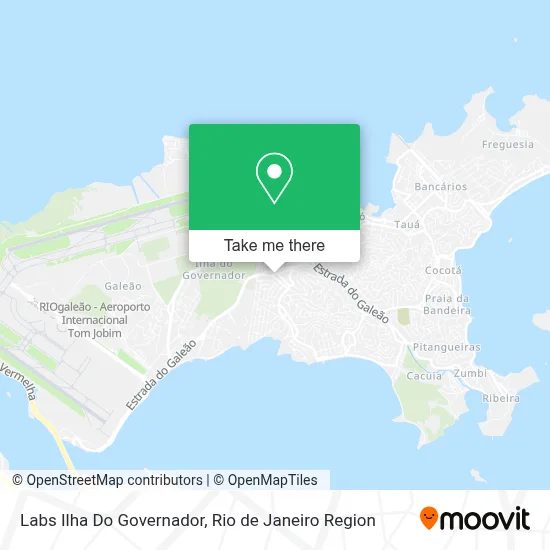 Labs Ilha Do Governador map